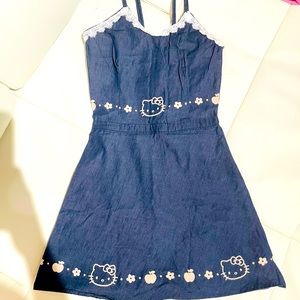 💕❤️Hellokitty Denim dress ❤️💕